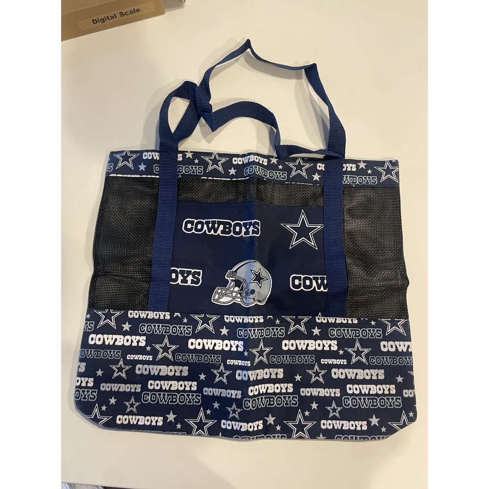 Dallas Cowboys football tote bag Blue